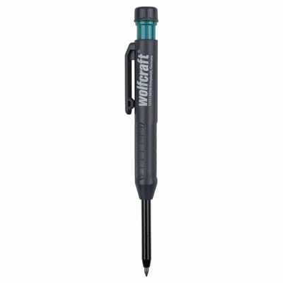 wolfcraft - Timmermanspotlood - Markeerpotlood voor diepe gaten - 5215000