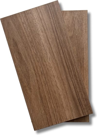 INK Wastafelonderkast - 90x45x65cm - 2 lades - greeploos - houten keerlijst - a symmetrisch - MFC Zuiver eiken