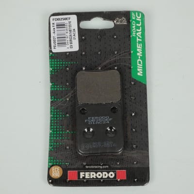 ferodo remblok voor kawasaki 125 klx d-tracker 2010 tot 2014 ar nieuw