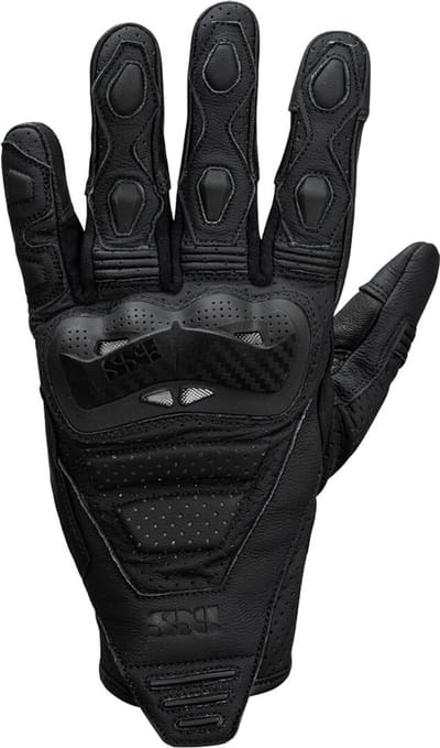 IXS Rapid 1.0 Geperforeerde Zwart Handschoenen - Handschoen