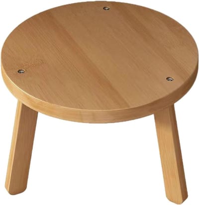 Houten plantenkruk - Voetenbankje verhoging - Planten presenteren - Robuuste ondersteuning - 30x18 cm - Niet gespecificeerd