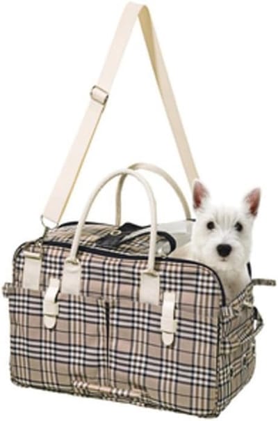 Dierendrager Engelse stijl 43 x 24 x 29 cm voor katten en kleine honden