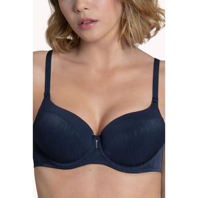 Saffierblauwe softcup bh met beugel Lisca Gracia - Blauw - Maat - 95B