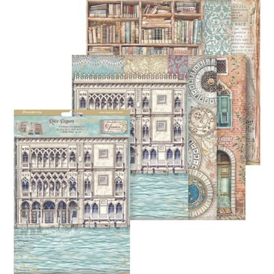 Stamperia - Venice City of Art A4 Rice Paper Selection (6pcs) (DFSA4XVN)
