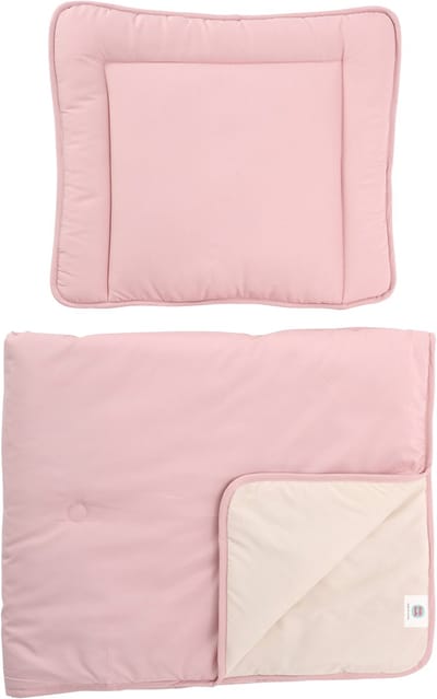 Petite Amélie Peuterdekbed zonder overtrek incl. kussen | 120 x 150 cm | Roze