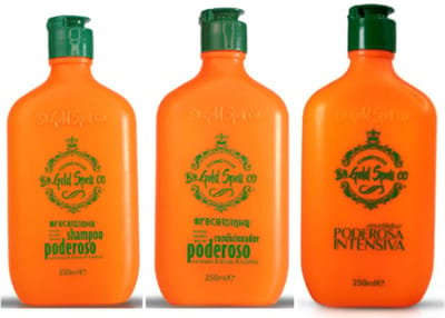 Poderoso Receitinha Kit – By Gold Spell Co (Shampoo + Conditioner + Intensieve Behandeling)