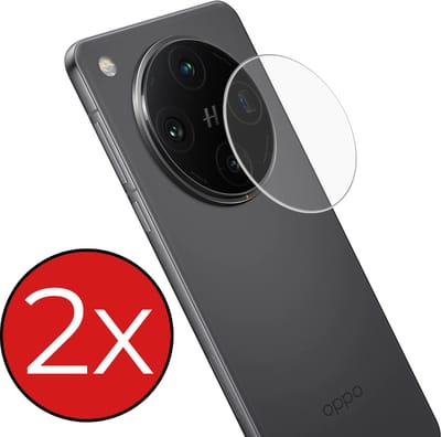 Camera Lens Protector - 2 Stuks - Geschikt voor OPPO Find X8 Pro - Camera Screenprotector - Beschermglas - Gehard Glas - Tempered Glass - Screen Protector