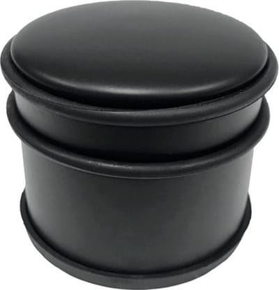 TARROX Deurstopper Ø 90x75 mm staal zwart 3 stuks