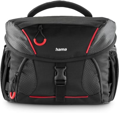 Cameratas - Apparaattas - Camera Bescherming - Dubbele Ritssluiting - 26 x 165 x 21 cm - Zwart Rood