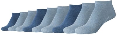 camano, Sokken set 9-pack sneakersokken, sokken, ondergoed, comfortabel, vormvast, robuust, duurzaam, sportief, casual, nonchalant.