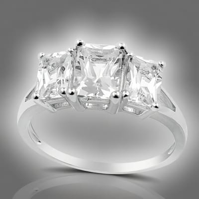 Cavill - Zilveren ring 925 sterling met 1,944 ct Mexicaanse achthoekige danburiet - Prong zetting - Elegante tijdloze zilveren sieraden