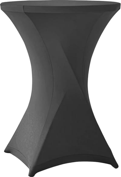 Stuttgart Bar Table Cover (Anthracite, 80 cm)