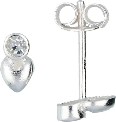 Lilly 106.0027.00 Oorknoppen Zilver 7mm CZ