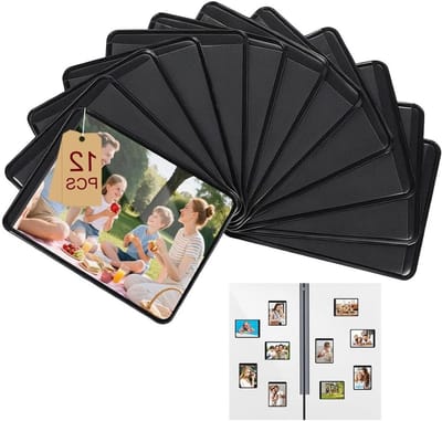 Magnetische Fotolijsten voor Polaroid Instax Mini Film, Waterdicht en Geschikt voor Koelkast, 9.5 x 6.8 cm, Ideaal voor Foto's en Herinneringen
