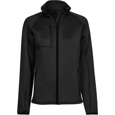 Tee Jays - WomenÂ´s Stretch Fleece Jacket - Black maat S