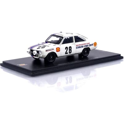 Spark National Model Mazda R100 Roterend M10A 1969 Spa 24H Masami Takechi 1/43 (Familia Coupe) #28 Katakura/Toshinori