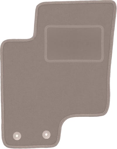 Beige bestuurdersmat voor: Hyundai Getz hatchback (2002-2010)
