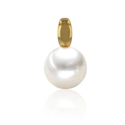 Luna-Pearls - 204.1404 - Hanger - 750/-Wit goud met Tahiti gekweekte parel