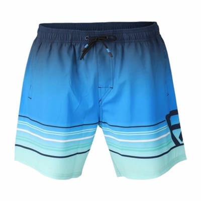 Brunotti - Bru-conic-Stripe- Zwembroek Neon Blue - Heren - 4-way stretch - XXXL