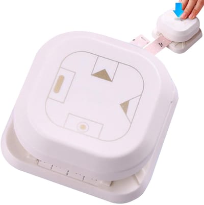 Papieren hoeksnijder - Label perforator - Kaarten maken - 4-in-1 functie - Tot 40mm papier - Wit