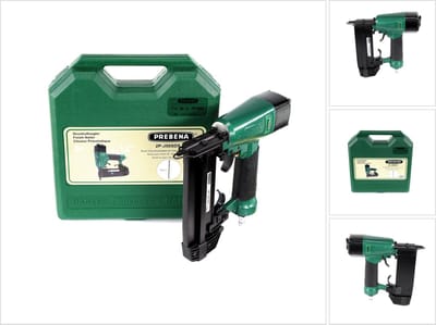Prebena 2P-J50SDS Luchtdruk-spijkermachine 5-7 bar in transportkoffer