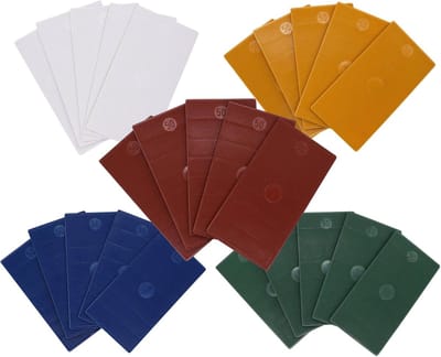 Kunststof Platte Shims - Beglazing Verpakkers - Montage Klussen - Mix van Diktes - 50x100 mm