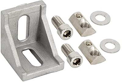 Aluminium Hoekverbinder voor Profielen - 30x 39x39x35mm Hoekgroef 8