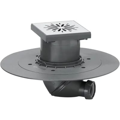 Wirquin Vloersifon Uitgang 360°