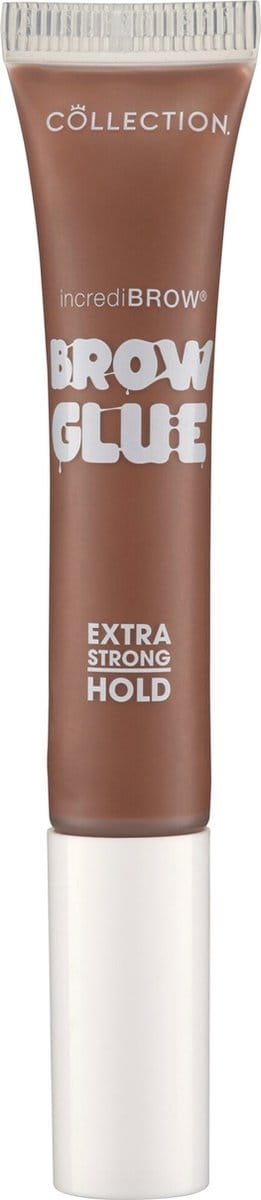 Collection incrediBROW Brow Glue - Flawless Wenkbrauwen met Extra Sterke Fixatie tot 24 Uur-| Borstelharen voor Gemakkelijk Aanbrengen