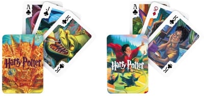 New york puzzle company cards - harry potter double deck cards