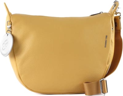 Schoudertas Leer - Crossbody Tas Dames - Dagelijks Gebruik - Twee Hoofdcompartimenten - 30 x 11 x 28 cm - Parelmoer