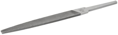 Bahco Parallelle Platte Vijl Met Scherpe Interfino-gehakte Rand Zonder Handvat 300 Mm Zilver