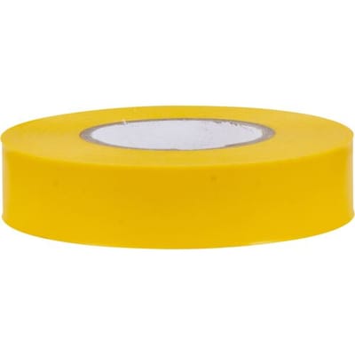 Toolstation Isolatietape Geel 19mmx33m