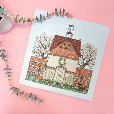 Bothy Threads Sally Swannell Dovecote borduren (pakket) XSS22
