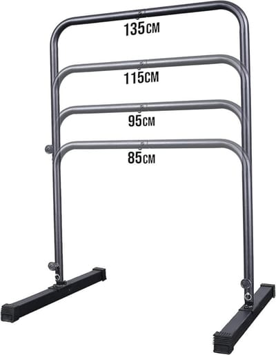 MMP® Pull Up Station - Fitness - Grijs - 90cm x 90cm x 135cm