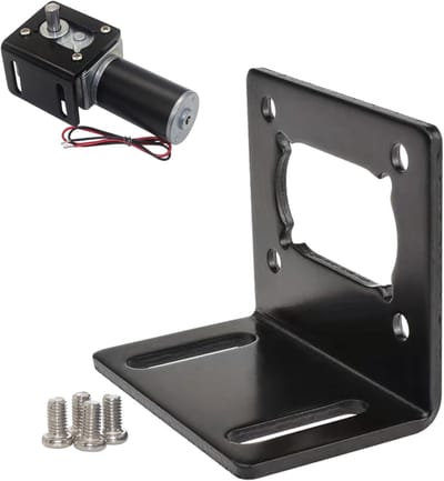 Motorsteun Beugel voor Stappenmotoren met Schroeven, Geschikt voor DC Worm Gear Motoren en Accessoires