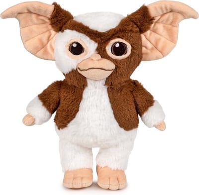 Gremlins - Gizmo - Pluche Knuffel - Play by Play - Bruin/Wit (28 cm)