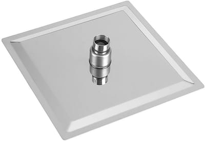 Dailygoods- Douchekop Ultra-Dun - Douchekop Regendouche - Douchekop Roestvrij Staal - Douchekop Hoge Druk - Douchekop met Filter - Antikalk Silicone Nozzles - Regen Douchekop