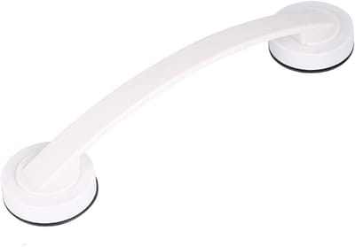 Badkamer Handgreep - Veiligheidsbeugel Douche - Extra Ondersteuning - Zonder Boren - 33 x 8 x 5 cm - Wit
