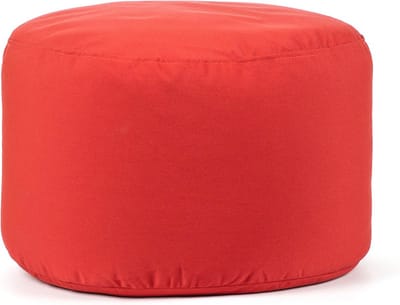 Fade Resistant Soleil Bean Bag Ottoman - Rood, Groot