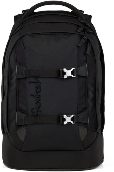 satch Schoolrugzak met laptopvak Skandi Edition Pack Nordic Black Zwart