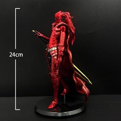 Anime Figurines Solo Le Chevalier Écarlate IGRIS Figurine pose debout statue Igris Sung Jinwoo Figurine d'action Modèle Jouets Cadeaux pour Garçons black