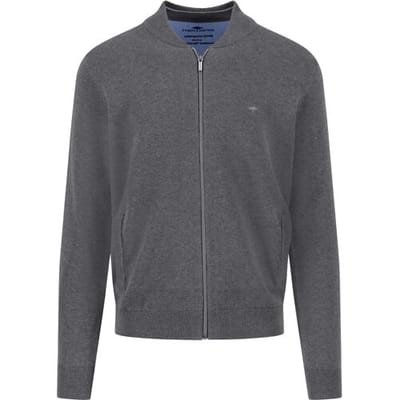Fynch-Hatton Vest Superfine Cotton College Collar Steel / male