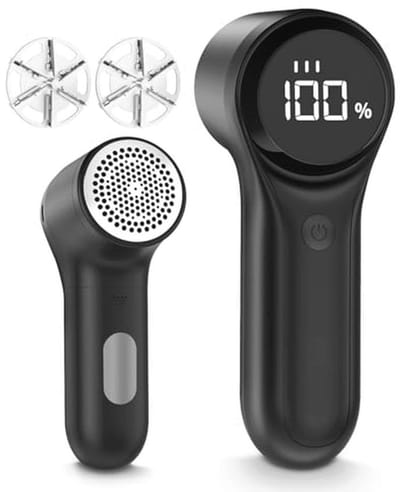 Oplaadbare Lint Remover en Pluisverwijderaar voor Kleding met 3 Snelheden en LED Display