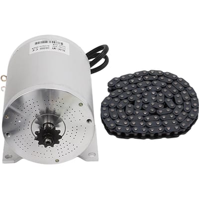Borstelloze Motor Controller Kit 36V 800W DC Hoge Snelheid Motor Kit met Tandwiel Voor Fiets Scooter gray