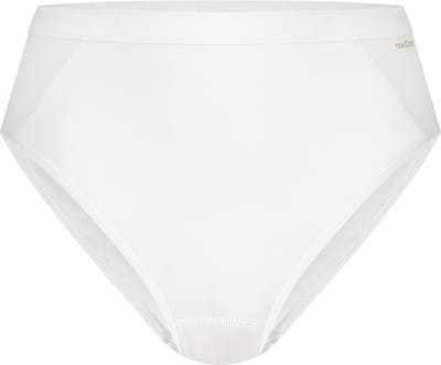 Ten Cate Basics organic cotton stretch high leg shape wit voor Dames | Maat S