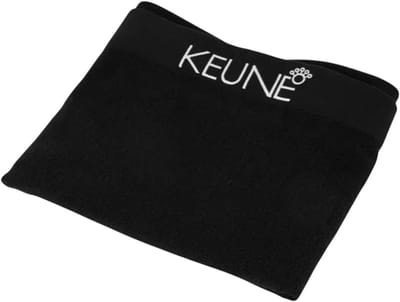 Keune Geborduurde Kappershanddoek Zwart 100 cm x 50 cm / handdoek