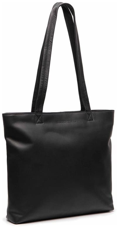 The Chesterfield Brand Alveron Waxed Pull Up Shopper - Zwart