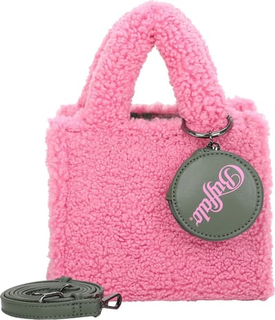 BUFFALO Handtas Schoudertas Fur Boxy02 Crossbody Bag Soft Pink Roze
