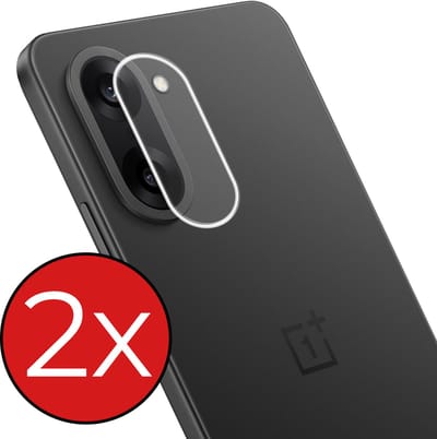 Camera Lens Protector - 2 Stuks - Geschikt voor OnePlus Nord CE5 - Camera Screenprotector - Beschermglas - Gehard Glas - Tempered Glass - Screen Protector